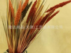 高档仿真花 天津仿真花 仿真草 草类植物 7头尖草