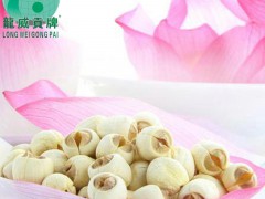 龙威贡牌建宁纯手工通芯莲子 粉糯白莲子 干货无芯 特产