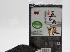 有机黑芝麻 350g/袋 新货真空包装 纯天然生芝麻 东北特产