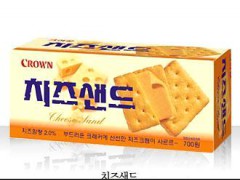 进口韩国可拉奥(CROWN)芝士夹心饼(图)