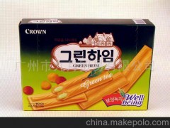 进口食品、韩国食品、可拉奥绿茶蛋卷(图)