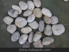 供应优质园林专用2-4CM白色天然抛光雨花石