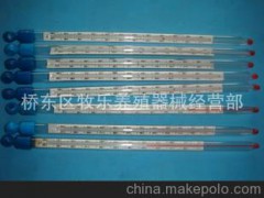 生产 畜牧养殖红液温度计 -10--100℃ 水温计 种植用室温计