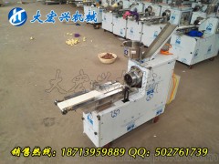 新型多功能麻花机 全自动不锈钢淋油麻花机 小型馓子机视频