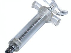 供应20mL兽医用精品塑钢注射器，铜头